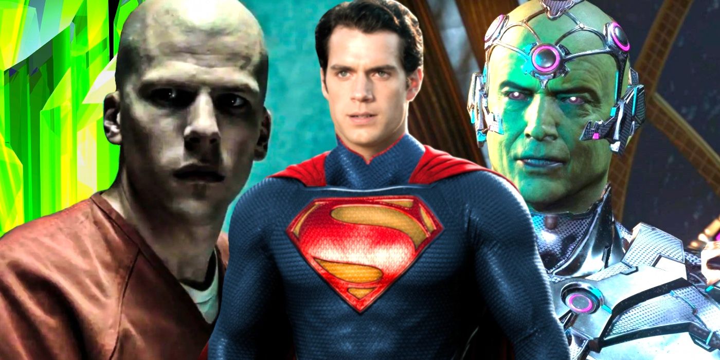Superman Lex Luthor Brainiac